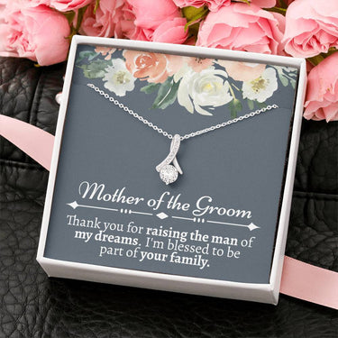 Mother of the Groom Alluring Beauty Necklace - Love You This Much